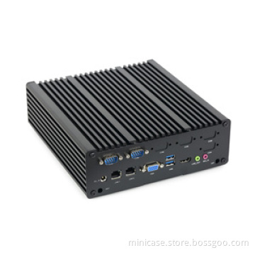Realan Aluminum Industrial Computer host M1766-SKLUT2-i7-6500U